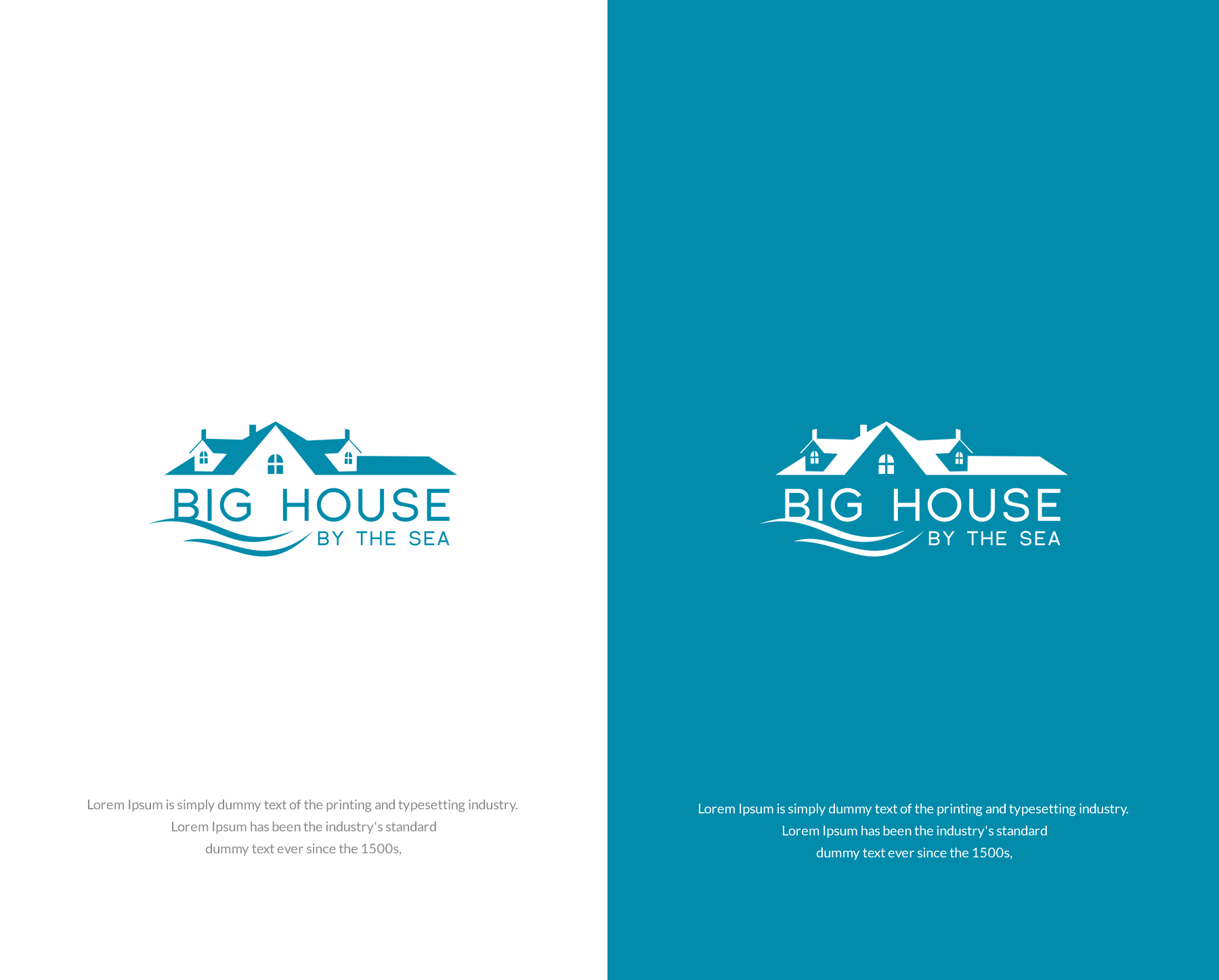 Logo Design by SL Designer for Big House By The Sea Ltd | Design #24885669