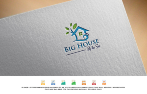 Logo Design by Flaming_Designs for Big House By The Sea Ltd | Design: #24884448