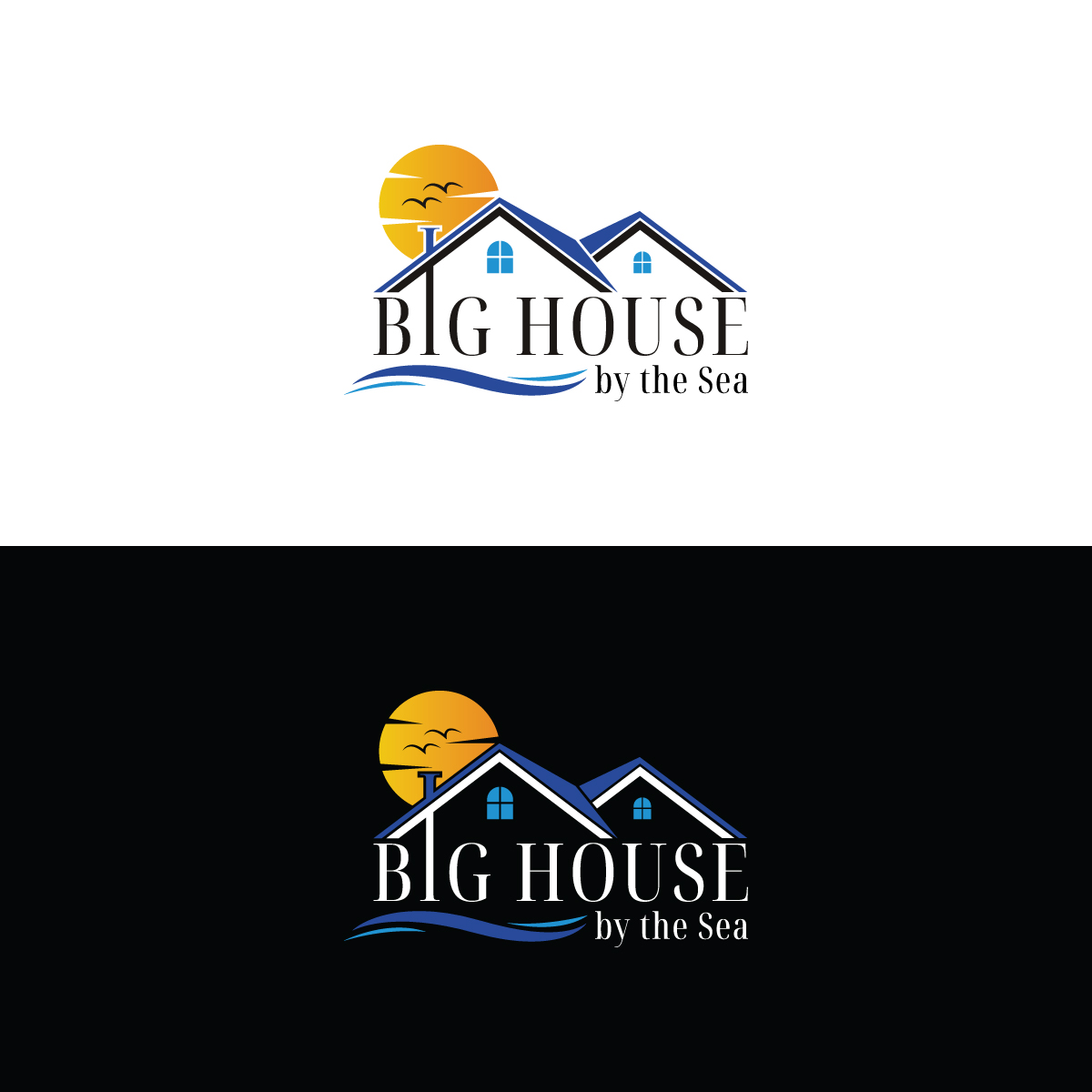Logo Design by Md Shehidul Islam Rimon for Big House By The Sea Ltd | Design #24883859
