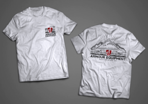 T-shirt Design by RDesignCo for Armour Equipment | Design #24990011