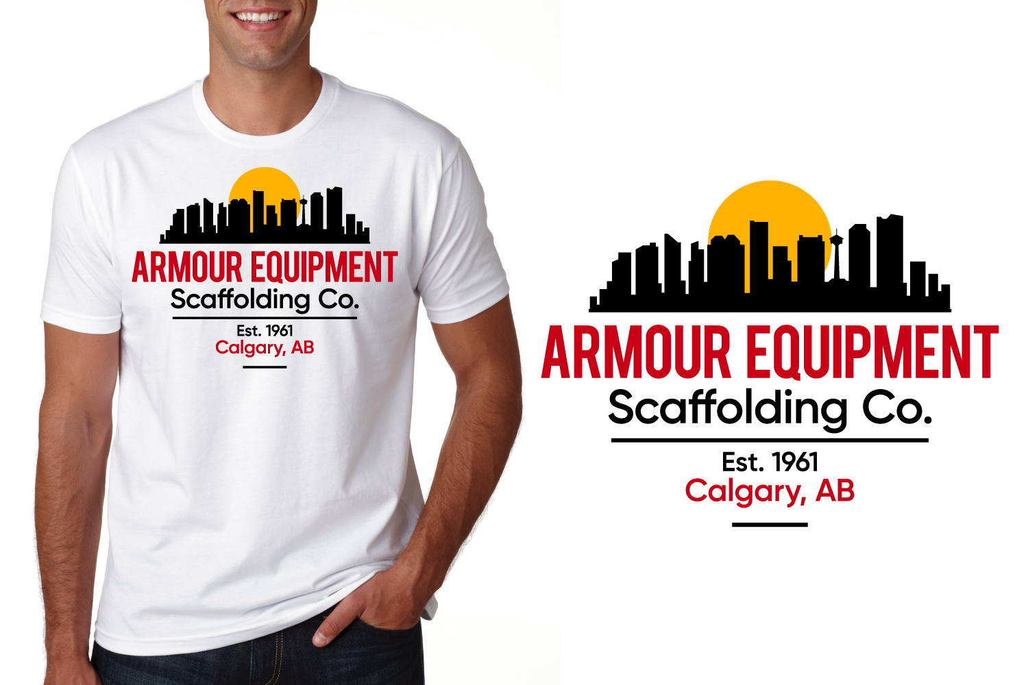 T-Shirt-Design von Jay Design für Armour Equipment | Design #24930716