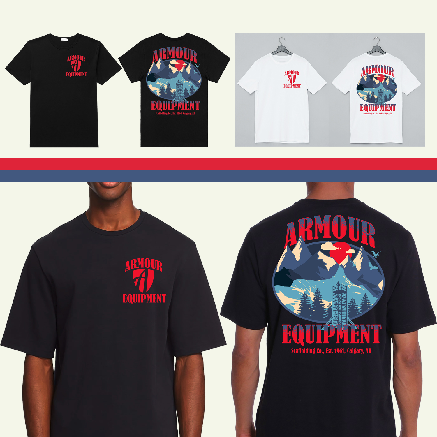 T-shirt Design by Heydale for Armour Equipment | Design #24881358