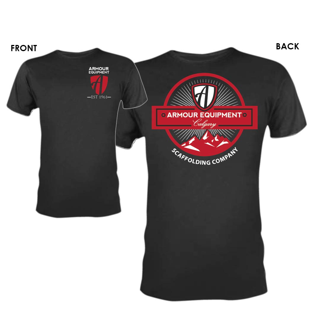 T-Shirt-Design von 75-R-P-Z für Armour Equipment | Design #24922787