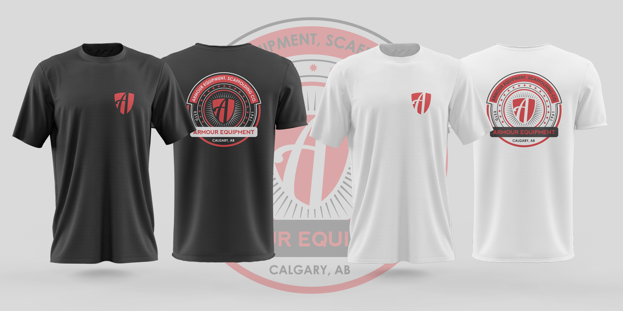 T-Shirt-Design von Risallah für Armour Equipment | Design #24930443