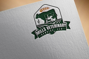 Mills Veterinary Service, LLC | Design de Logo par Jennifer Jane