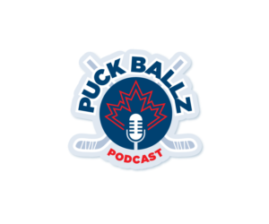 Puck Ballz Podcast | Design de Logo par Buck Tornado