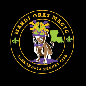Mardi Gras Magic; Alexandria Kennel Club | Diseño Gráfico por 75-R-P-Z