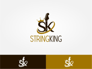 String Kings | Logo-Design von Robby SC