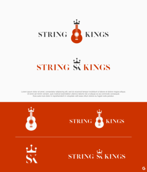 Logo Design by R!CKY for String kings  | Design: #24888538