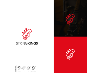 Logo Design by GBDESIGN for String kings  | Design #24888331