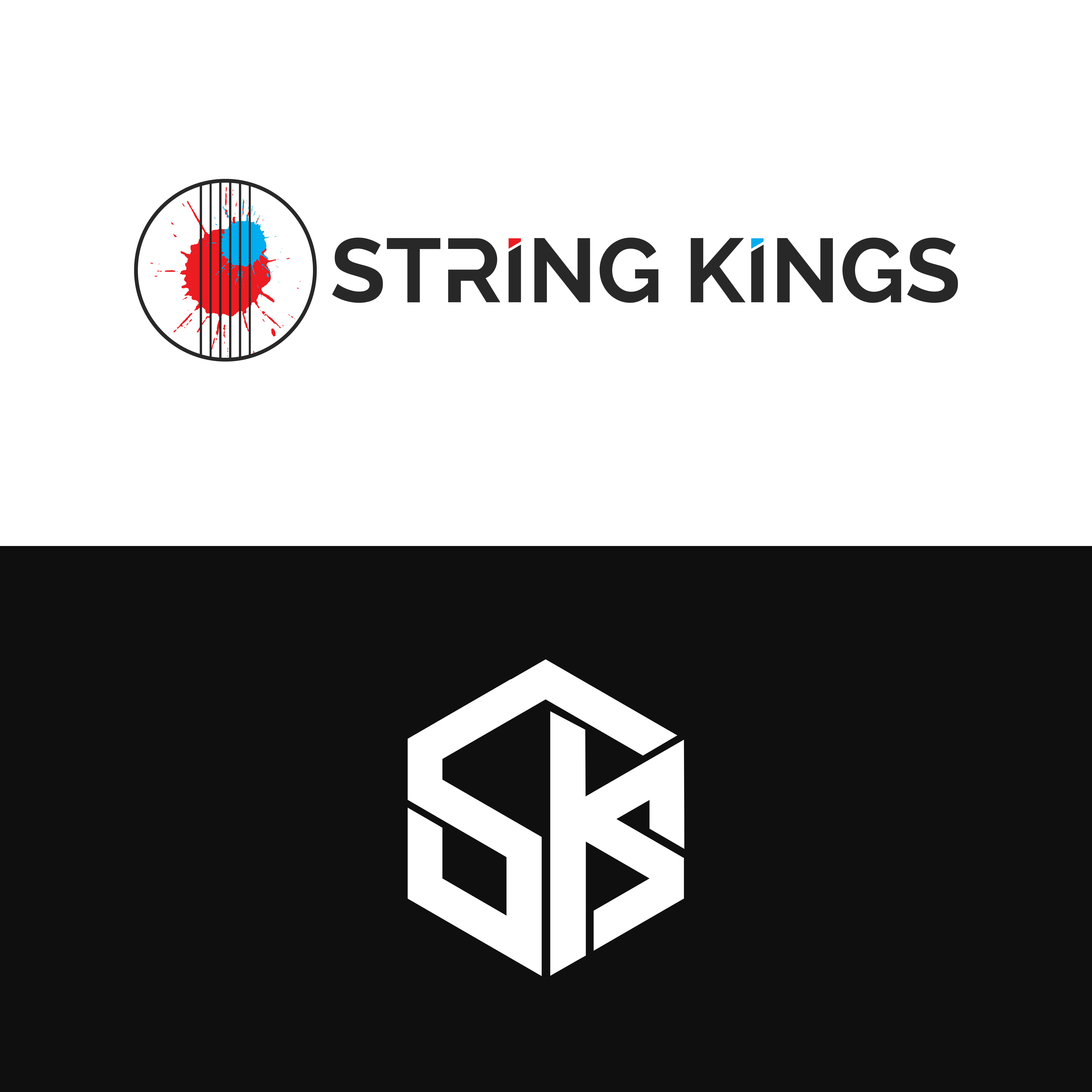 Logo Design by Muhammad Saaed for String kings  | Design #24885818