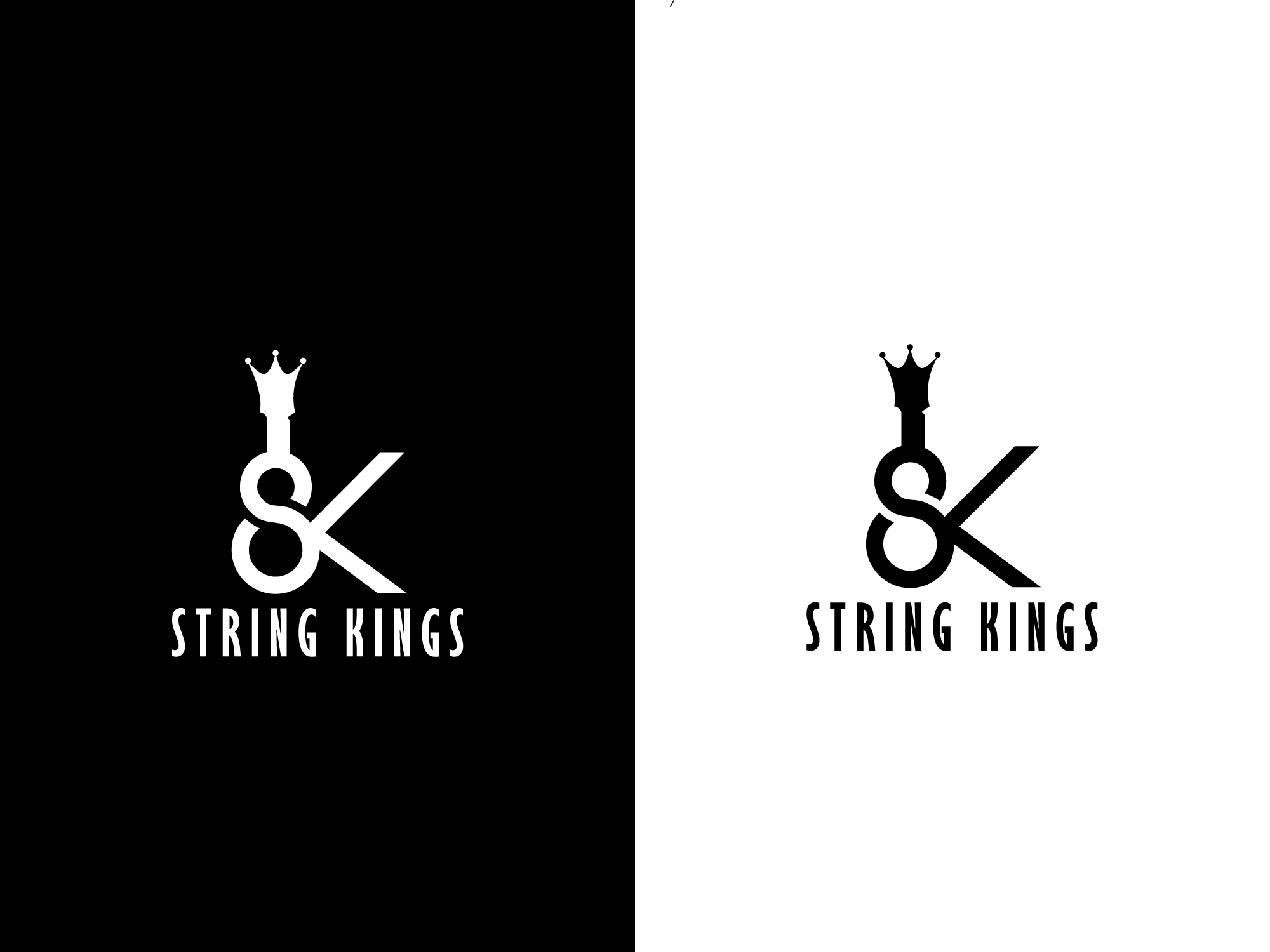 Logo Design by Paras Bali for String kings  | Design #24889339