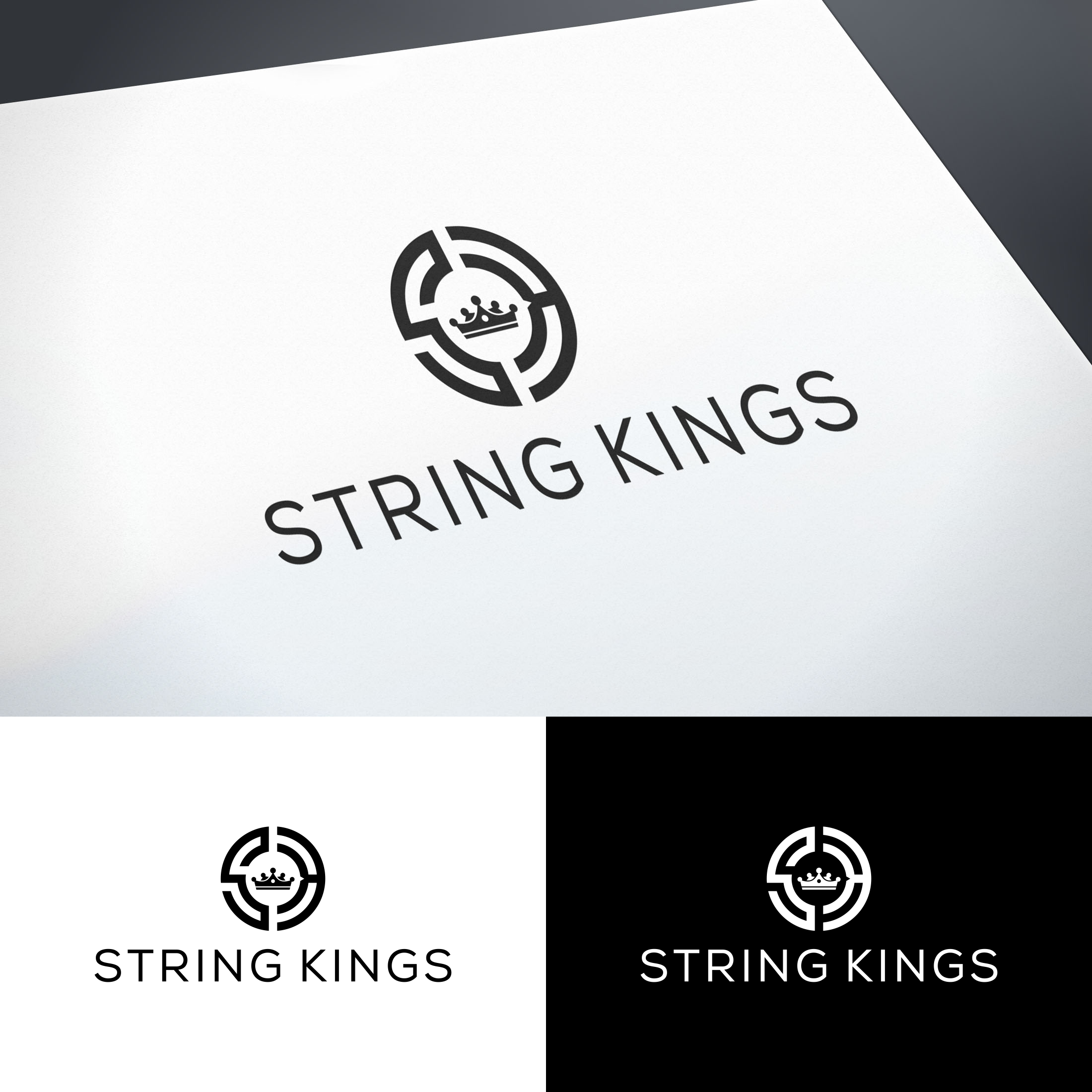 Logo Design by tejo for String kings  | Design #24885389