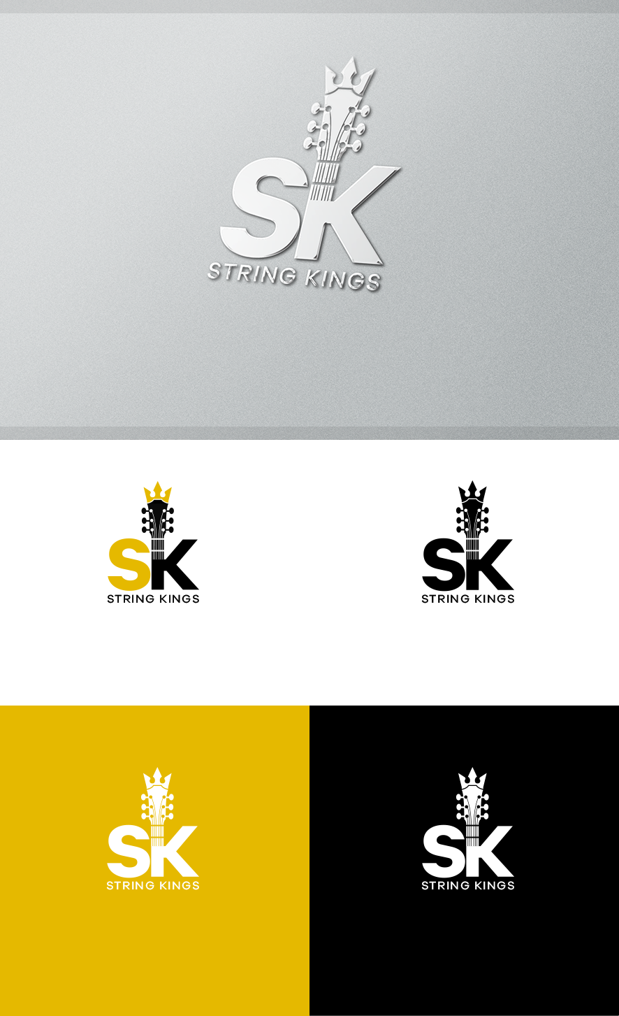 Logo Design by creativerhythm for String kings  | Design #24889483