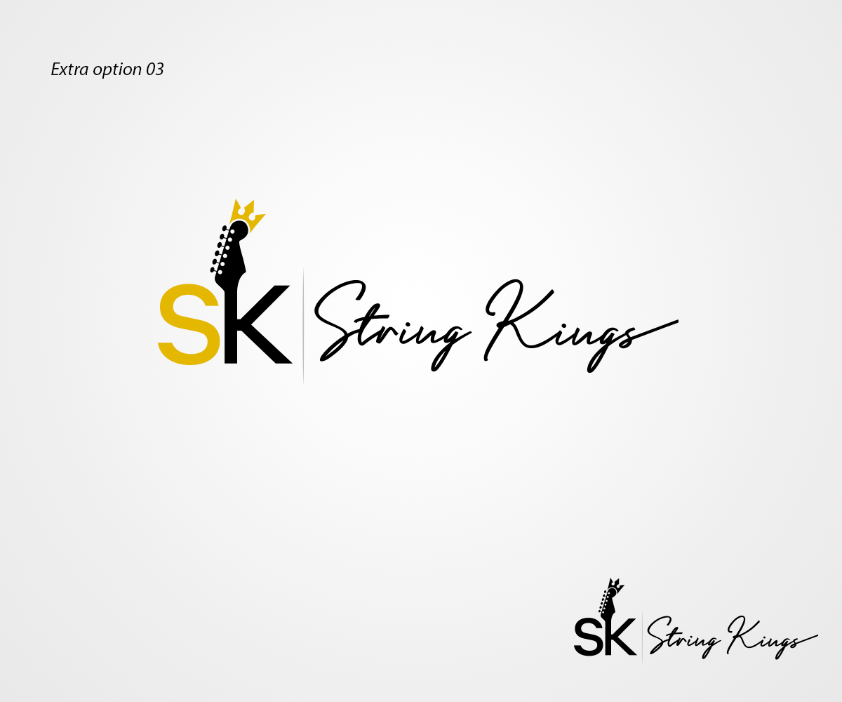 Logo Design by creativerhythm for String kings  | Design #24944919