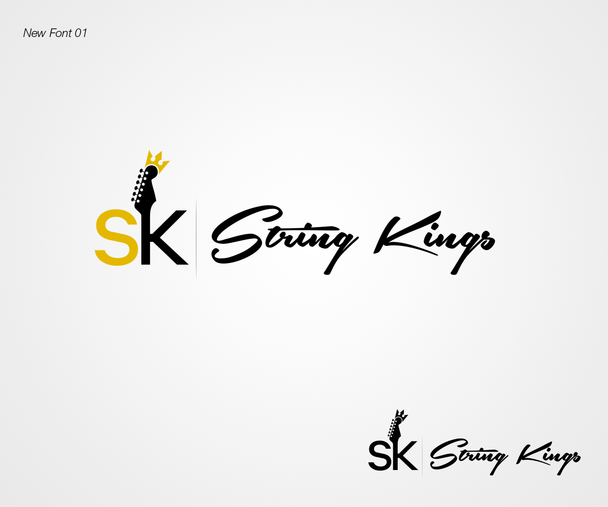 Logo Design by creativerhythm for String kings  | Design #24945571