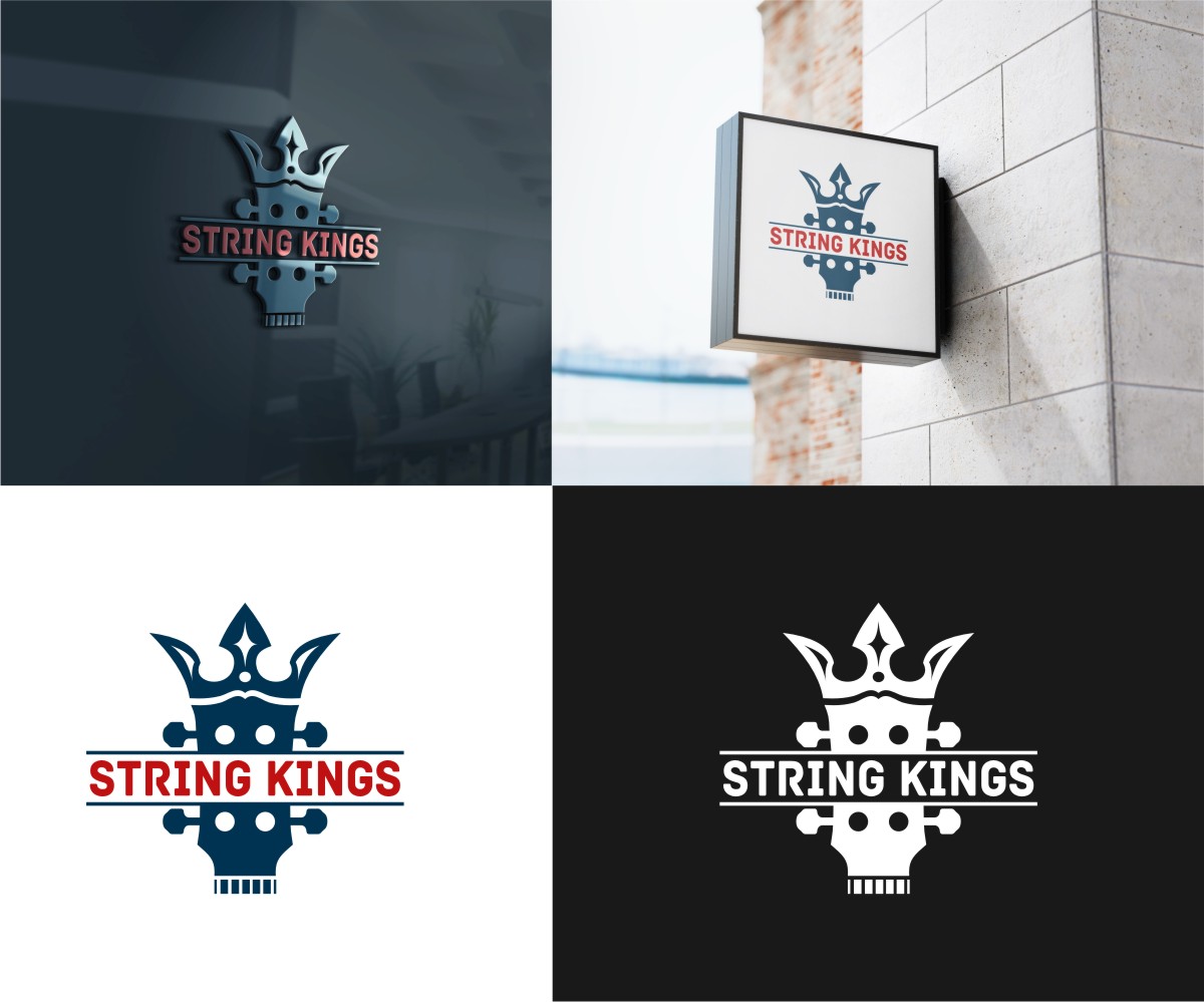 Logo Design by OrianO-70 for String kings  | Design #24887345
