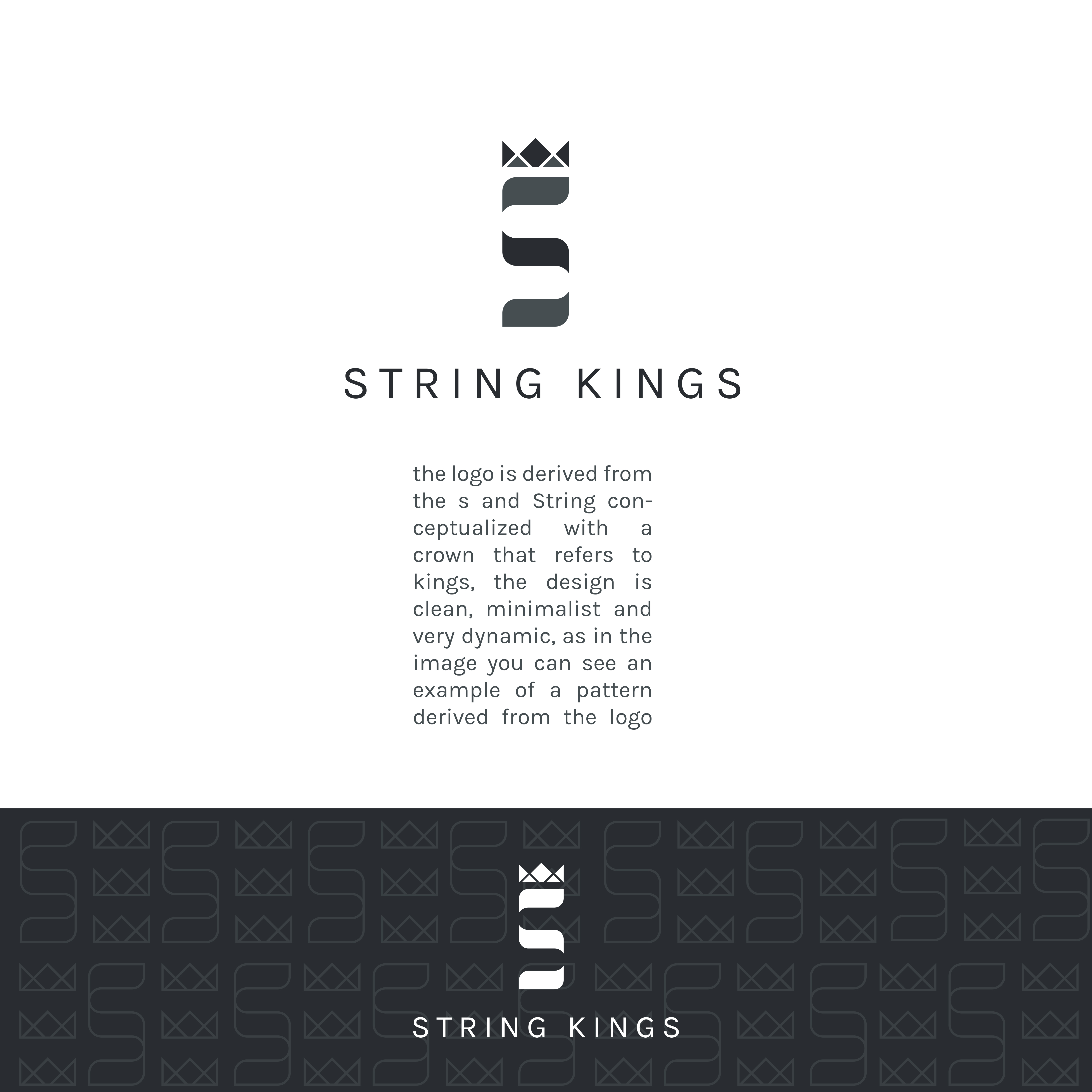 Diseño de Logo por emmanuel 23 para String kings  | Diseño #24885694