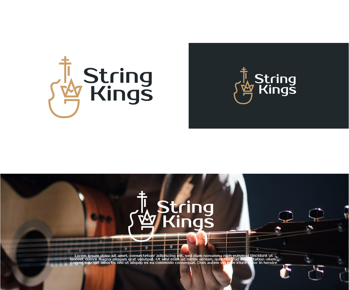 Logo Design by Ng V Duc for String kings  | Design #24886927