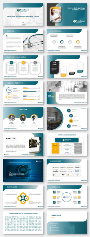 Radiology Department of an Hospital needs PowerPoint Design | Diseño de PowerPoint por Luvinda