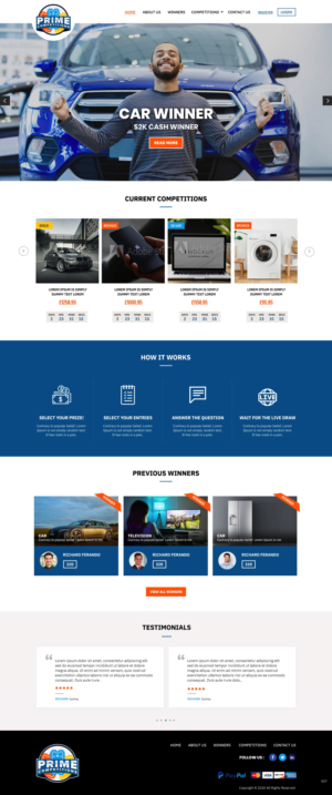 Web Design by pb for this project | Design #24942259