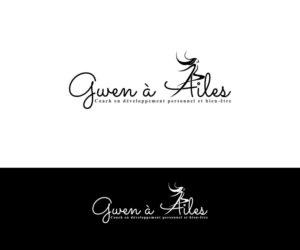 Gwen à Ailes - Coach en développement personnel et bien-être | Design de Logo par Ochieng