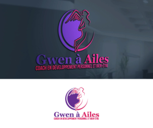 Gwen à Ailes - Coach en développement personnel et bien-être | Design de Logo par GoodTimes$$$
