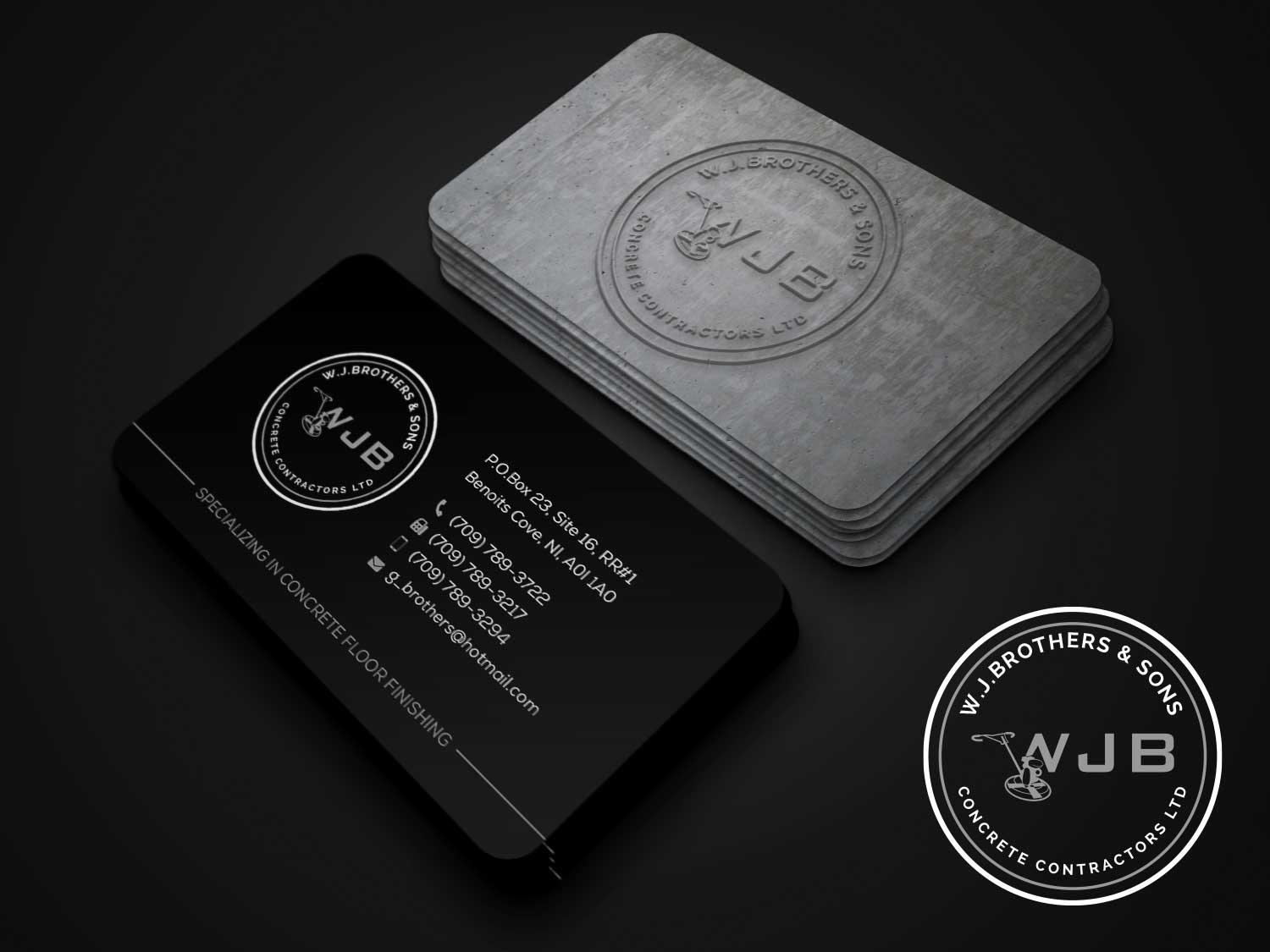 Business Card Design by Riz' for W J Brothers and Sons Ltd | Design #24908860
