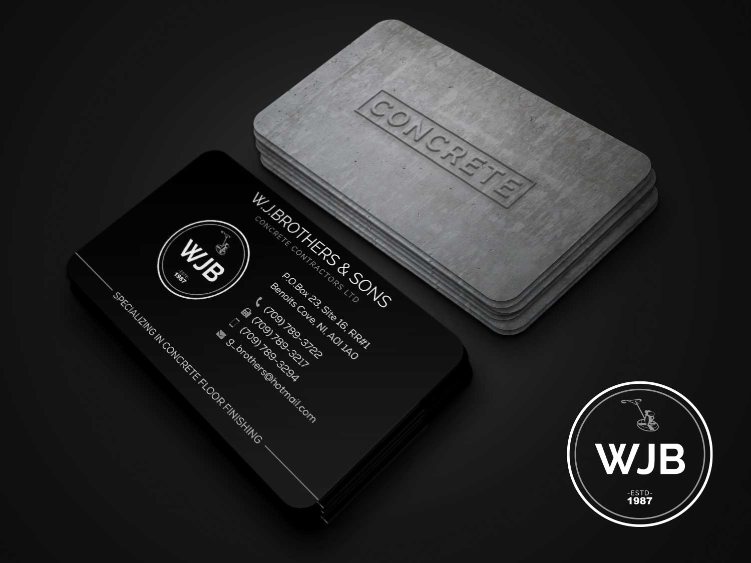 Business Card Design by Riz' for W J Brothers and Sons Ltd | Design #24923944