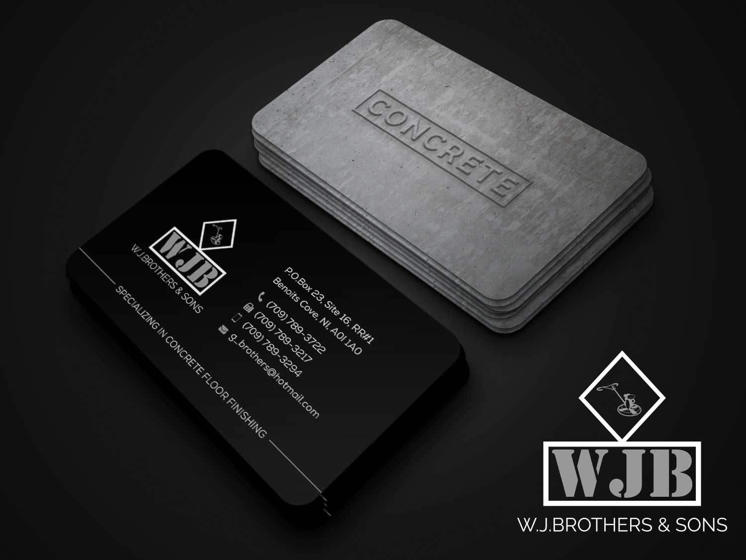 Business Card Design by Riz' for W J Brothers and Sons Ltd | Design #24924656