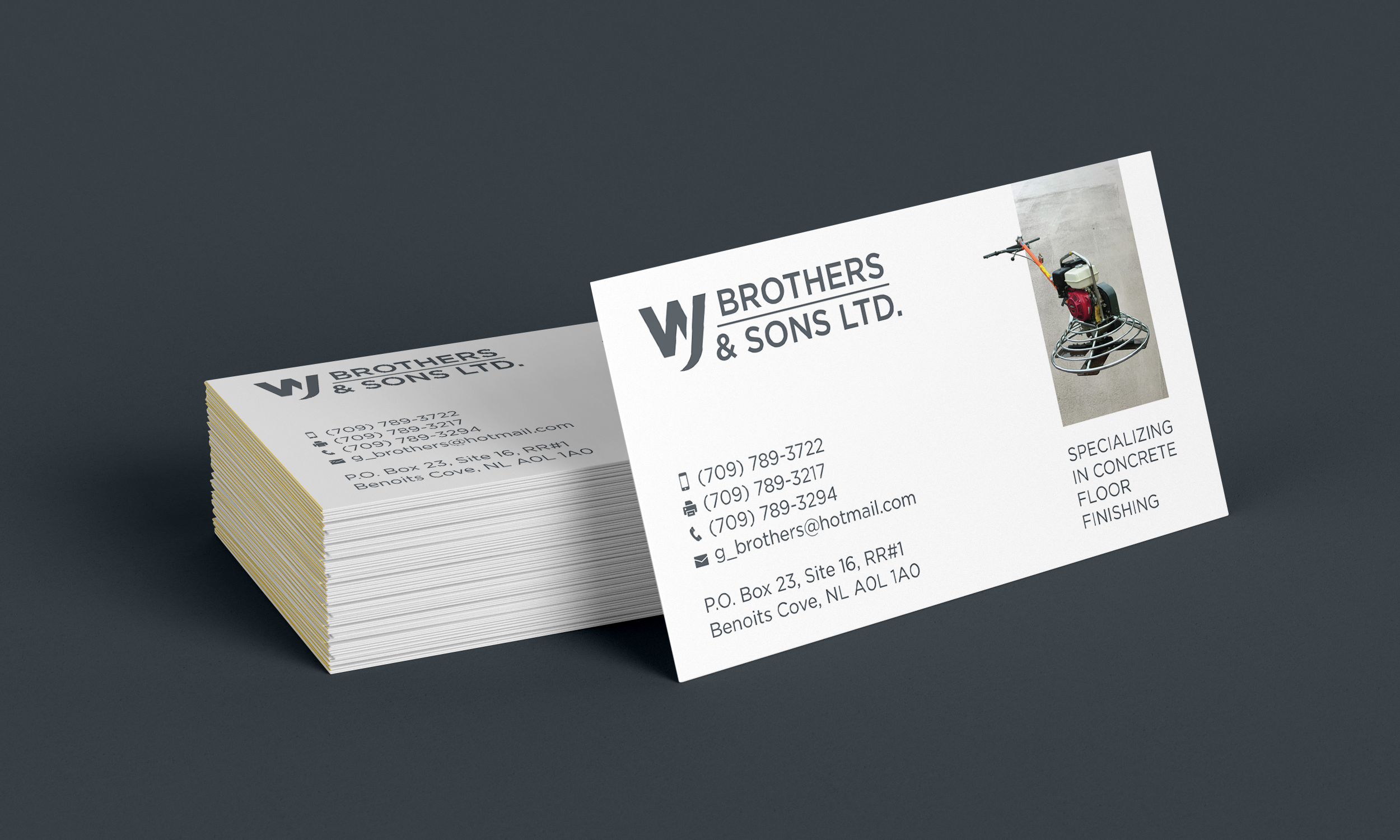 Business Card Design by premnice for W J Brothers and Sons Ltd | Design #24894712
