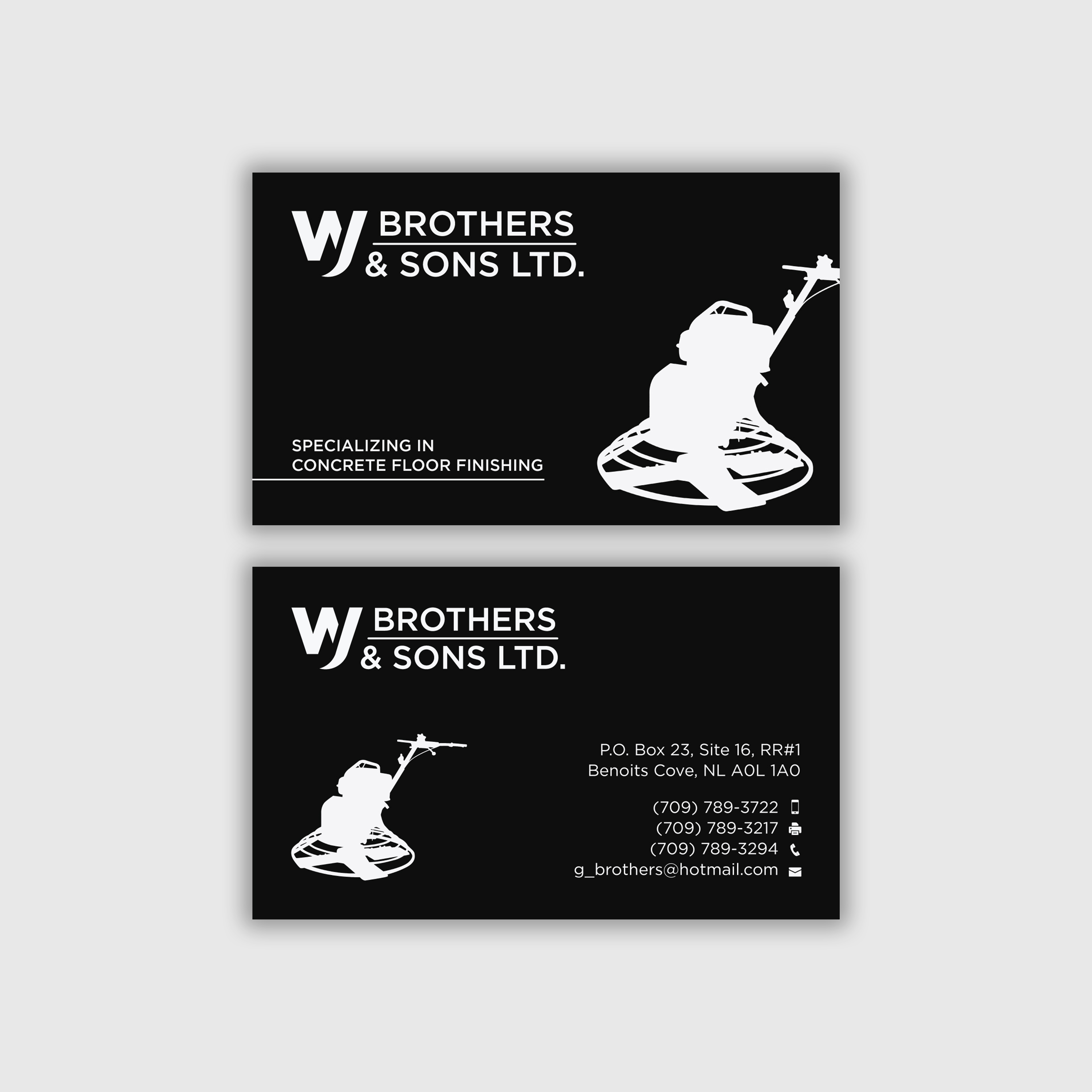 Business Card Design by premnice for W J Brothers and Sons Ltd | Design #24898294