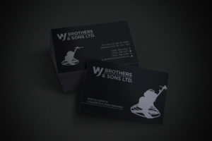 Business Card Design by premnice for W J Brothers and Sons Ltd | Design: #24899319