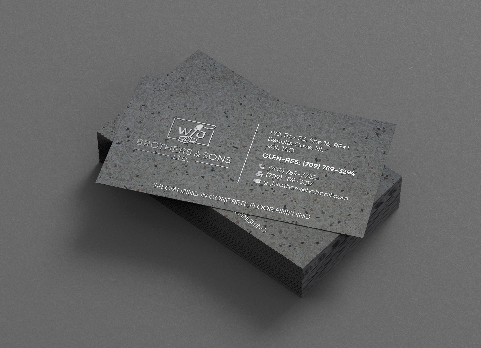 Business Card Design by Verified artistry (Design garden) for W J Brothers and Sons Ltd | Design #24886823