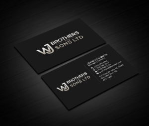 Business Card Design by Creations Box 2015 for W J Brothers and Sons Ltd | Design: #24908161