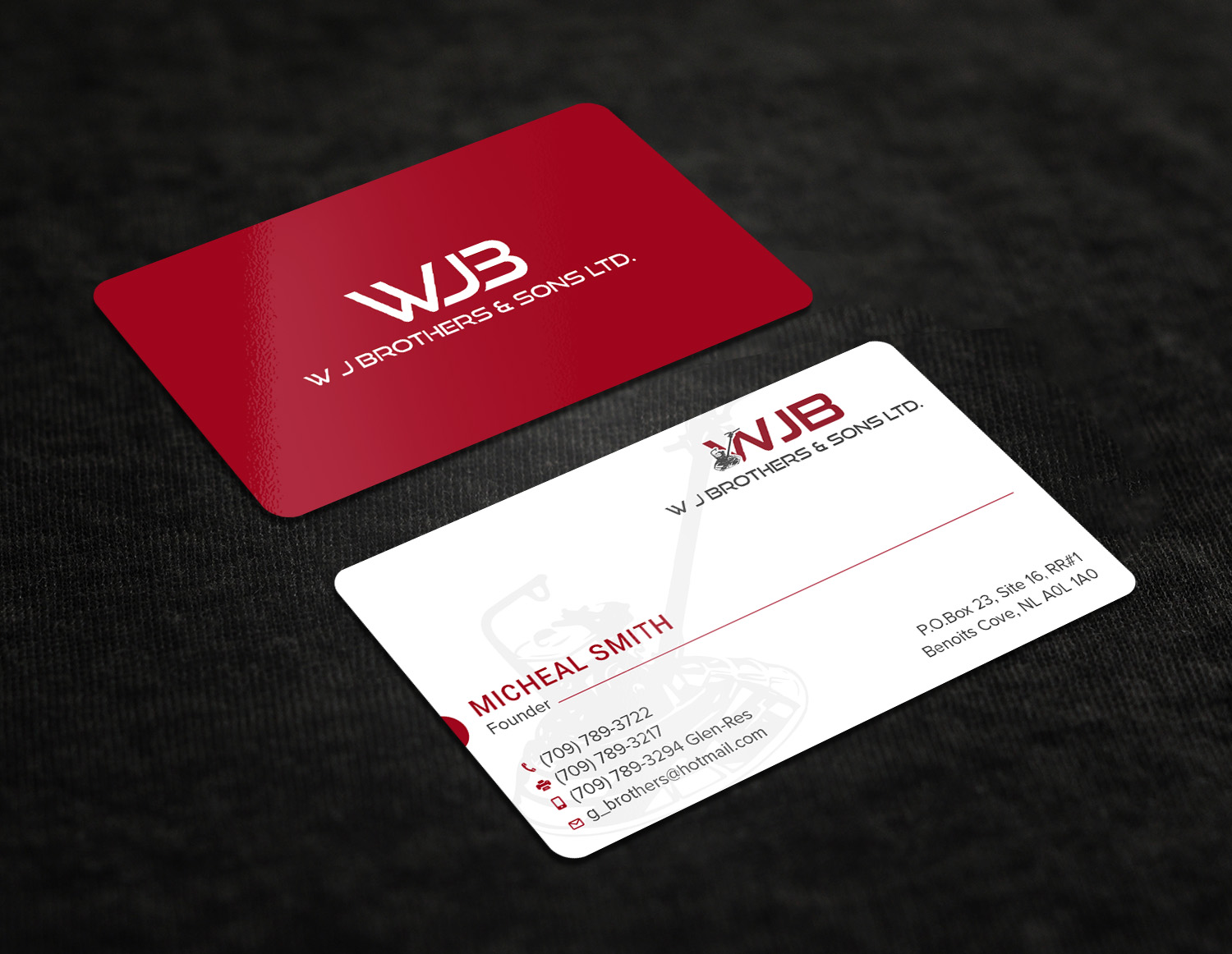 Business Card Design by Tripti Ranjan Gain for W J Brothers and Sons Ltd | Design #24939351