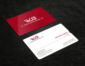 Business Card Design by Tripti Ranjan Gain for W J Brothers and Sons Ltd | Design: #24939353
