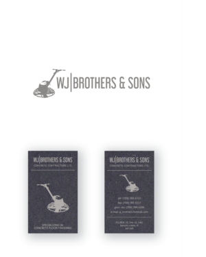 Concrete Finishing business needs new business card and a logo design | Business Card Design by MenaGraphics