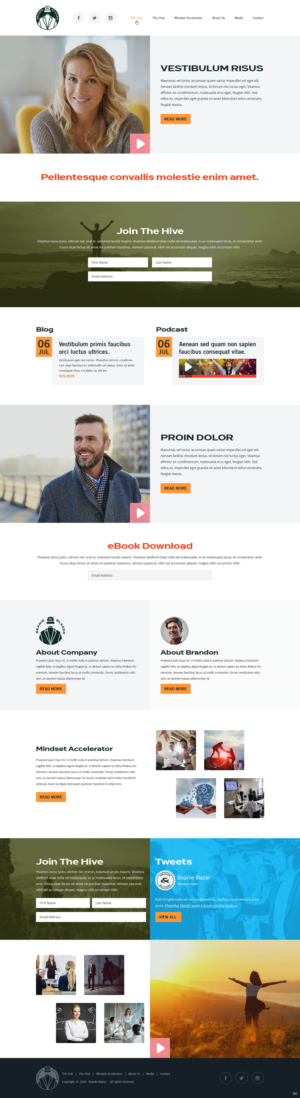 Web Design by pb for this project | Design: #24898806