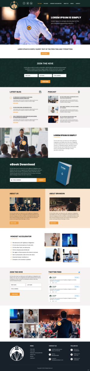 Web Design by pb for this project | Design: #24898807