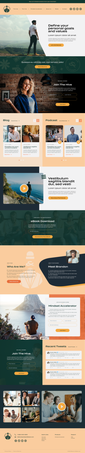 Web Design by Sol. Design for this project | Design: #24960903