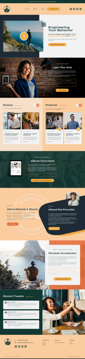 Web Design by Sol. Design for this project | Design: #24968526