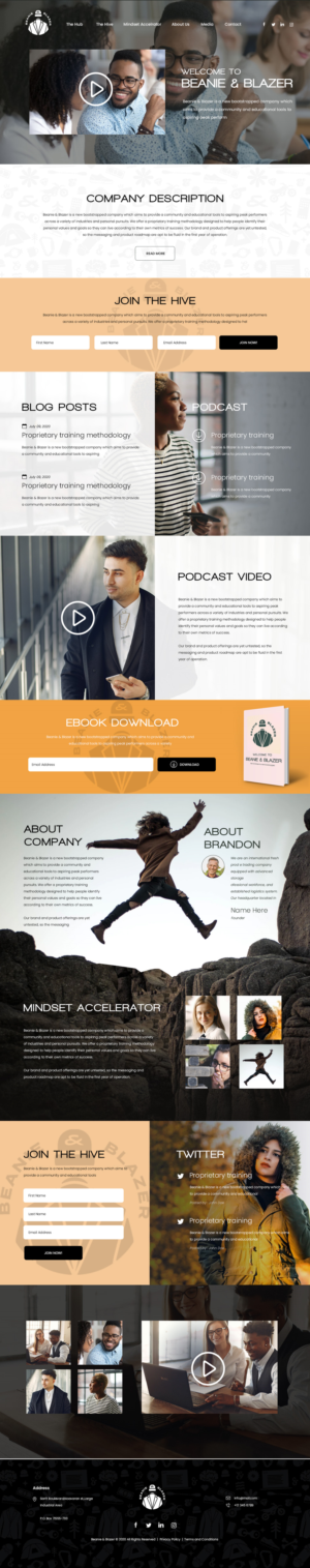 Web Design by Ahmad Ghani 2 for this project | Design #24929243