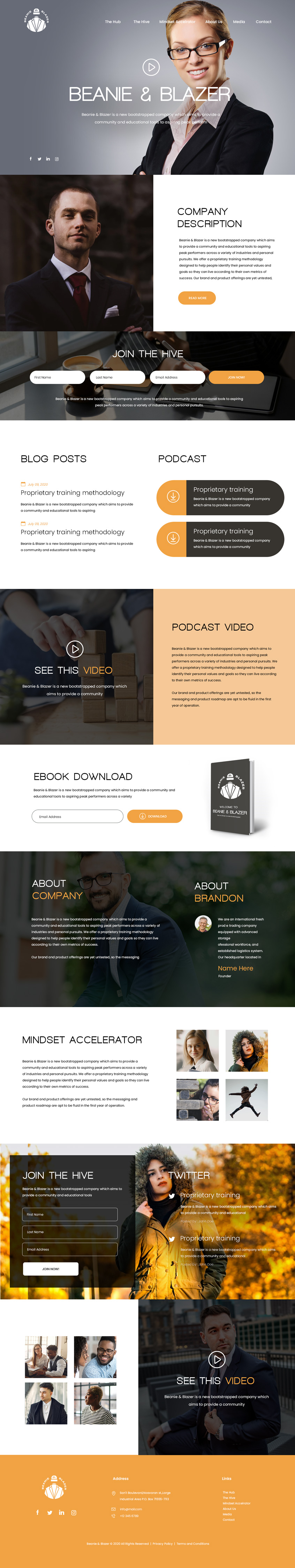 Web Design by ag622988 for this project | Design #24931563