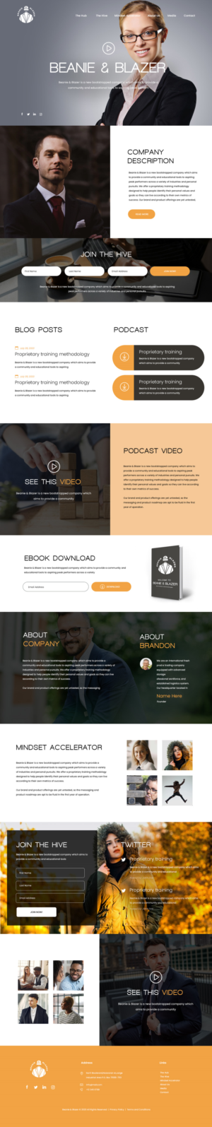 Web Design by ag622988 for this project | Design: #24931563