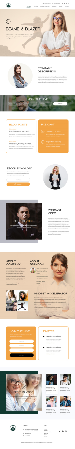 Web Design by ag622988 for this project | Design: #24939484