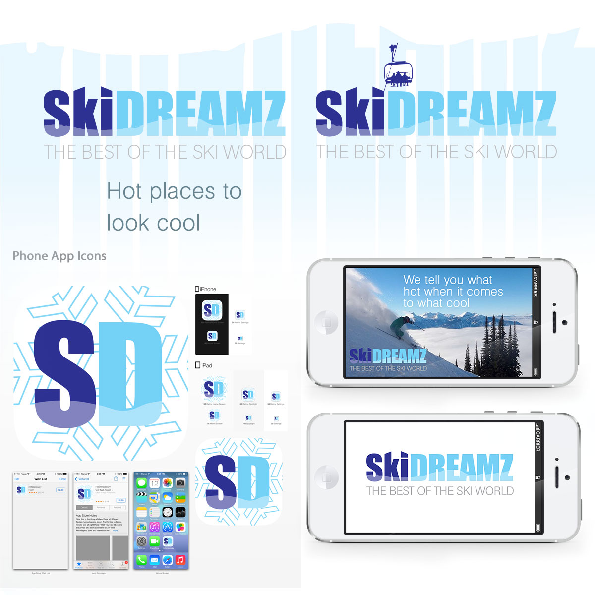 Logo Design by Neoguy for SkiDreamz.com | Design #3043440