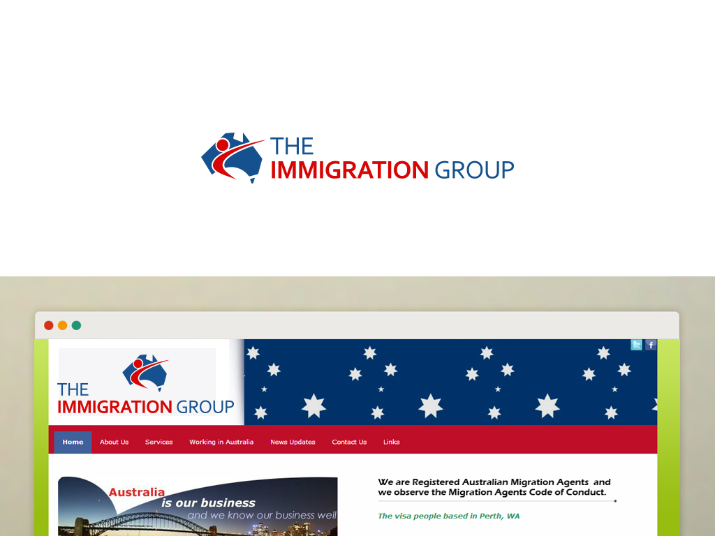 Logo Design by damakyjr for The Immigration Group | Design #3097969