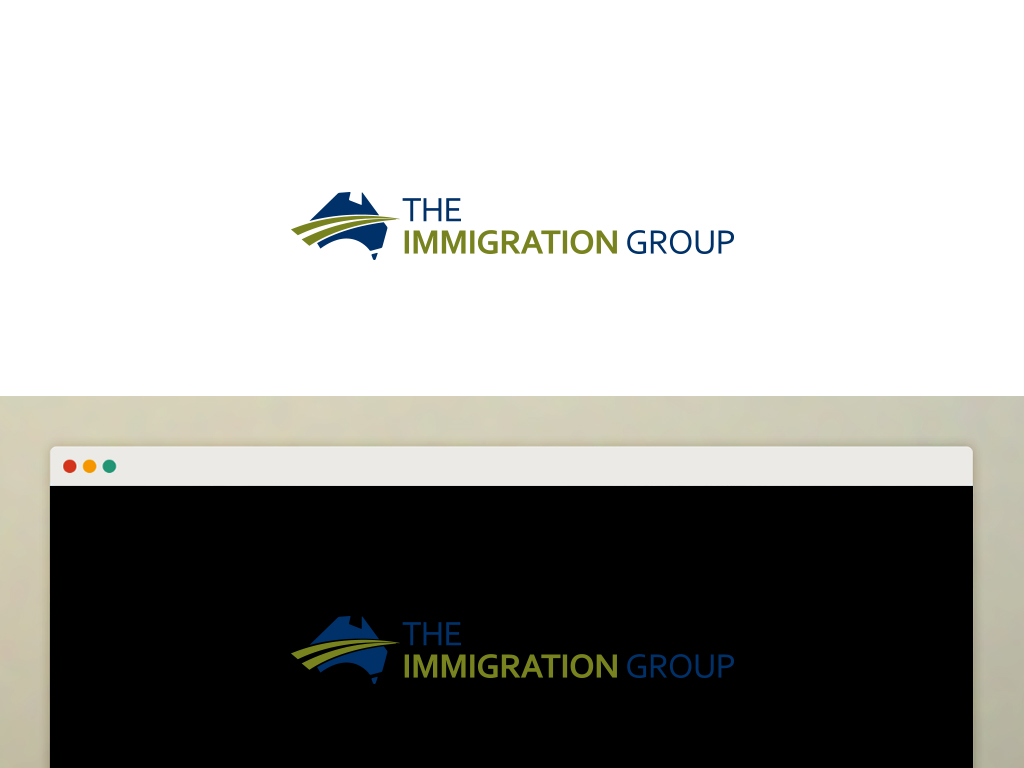 Logo Design by damakyjr for The Immigration Group | Design #3098001
