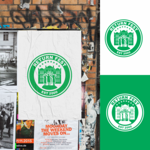 Return Fest | Logo Design by Doddy.K.Insani